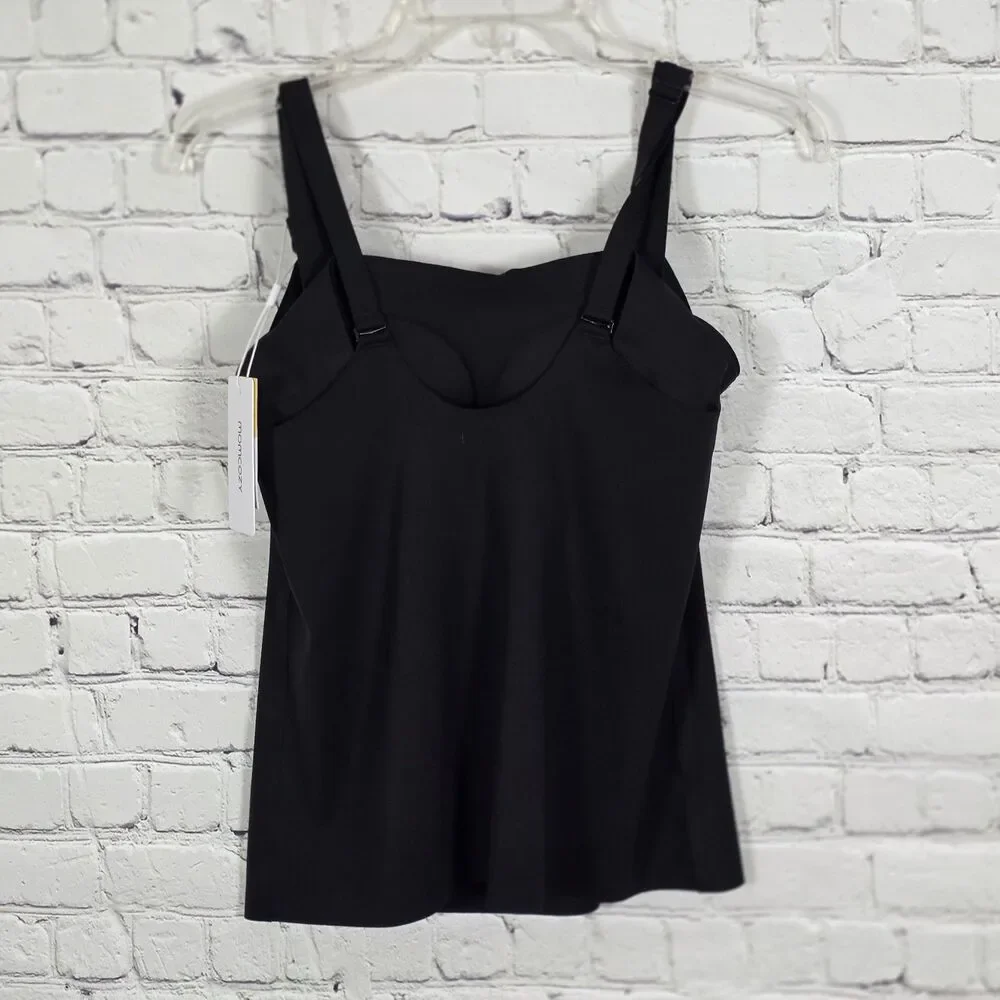 MOMCOZY Women's Small Black Hands Free Pumping -Nursing Bra